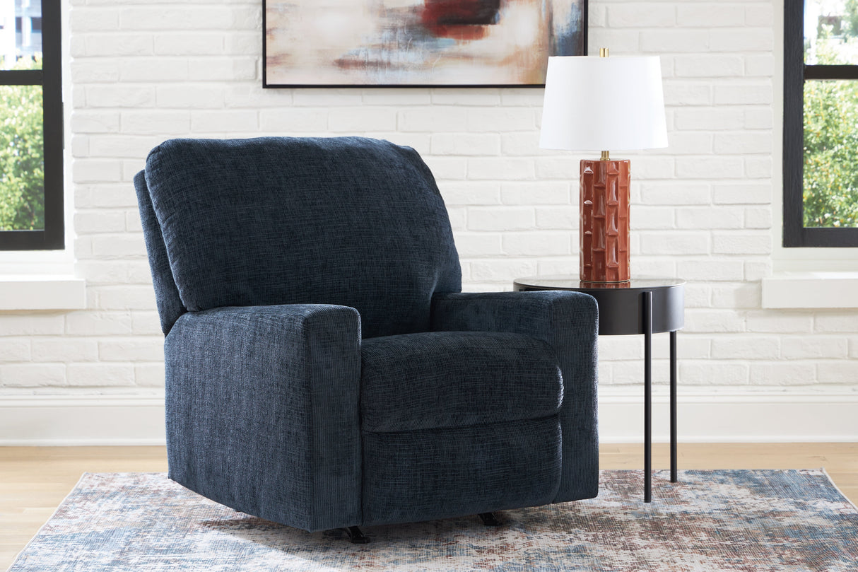 Aviemore Ink Recliner by ASHLEY FURNITURE at Eve Furniture