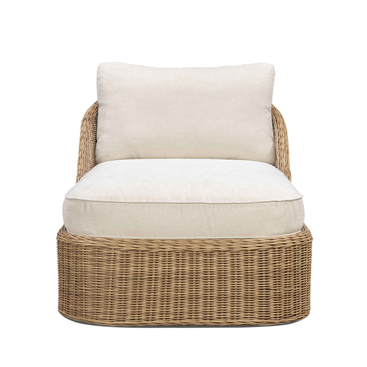 Axel Cream Boucle Outdoor Lounge Chair by TOV Furniture at Eve Furniture