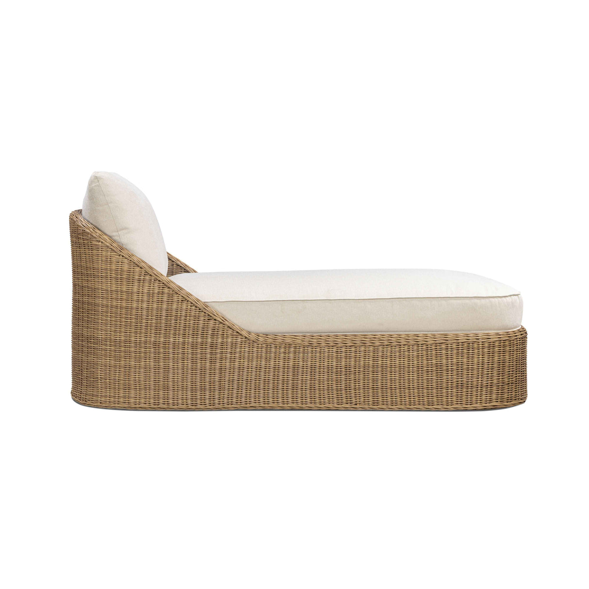 Axel Cream Boucle Outdoor Lounge Chair by TOV Furniture at Eve Furniture