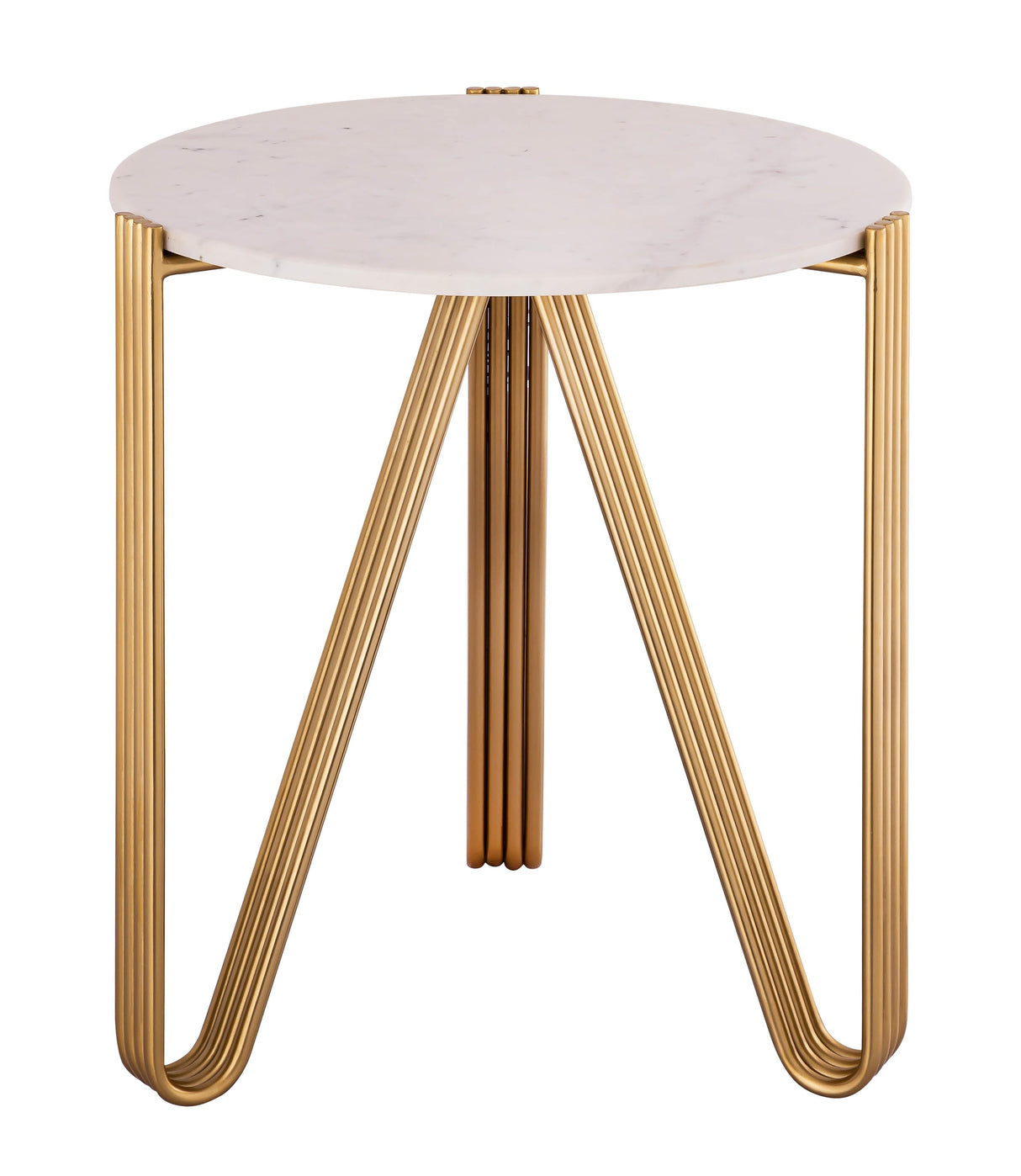 Aya Marble Side Table By Inspire Me! Home Decor by TOV Furniture at Eve Furniture