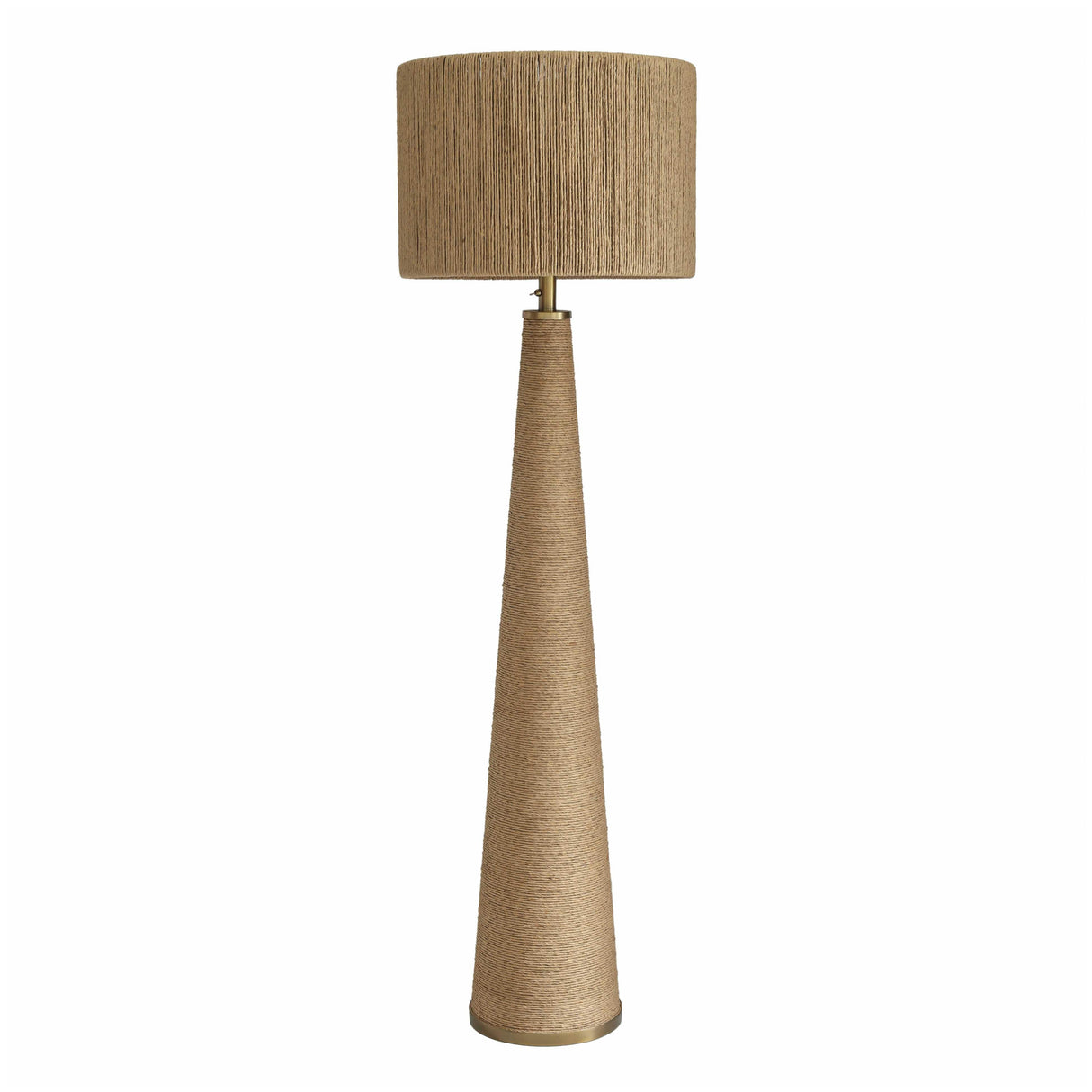 Aya Natural Jute Floor Lamp by TOV Furniture at Eve Furniture