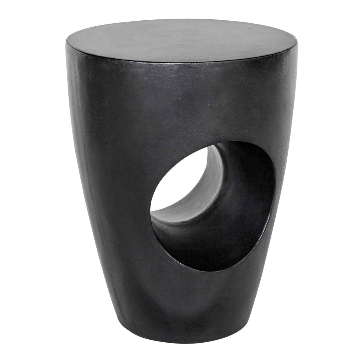 Aylard Black Outdoor Stool