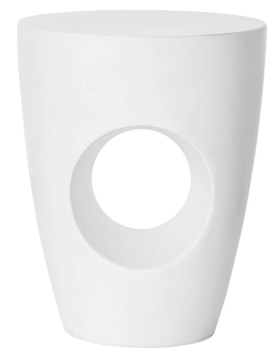 Aylard Outdoor Stool Cream White by Moe's Home at Eve Furniture