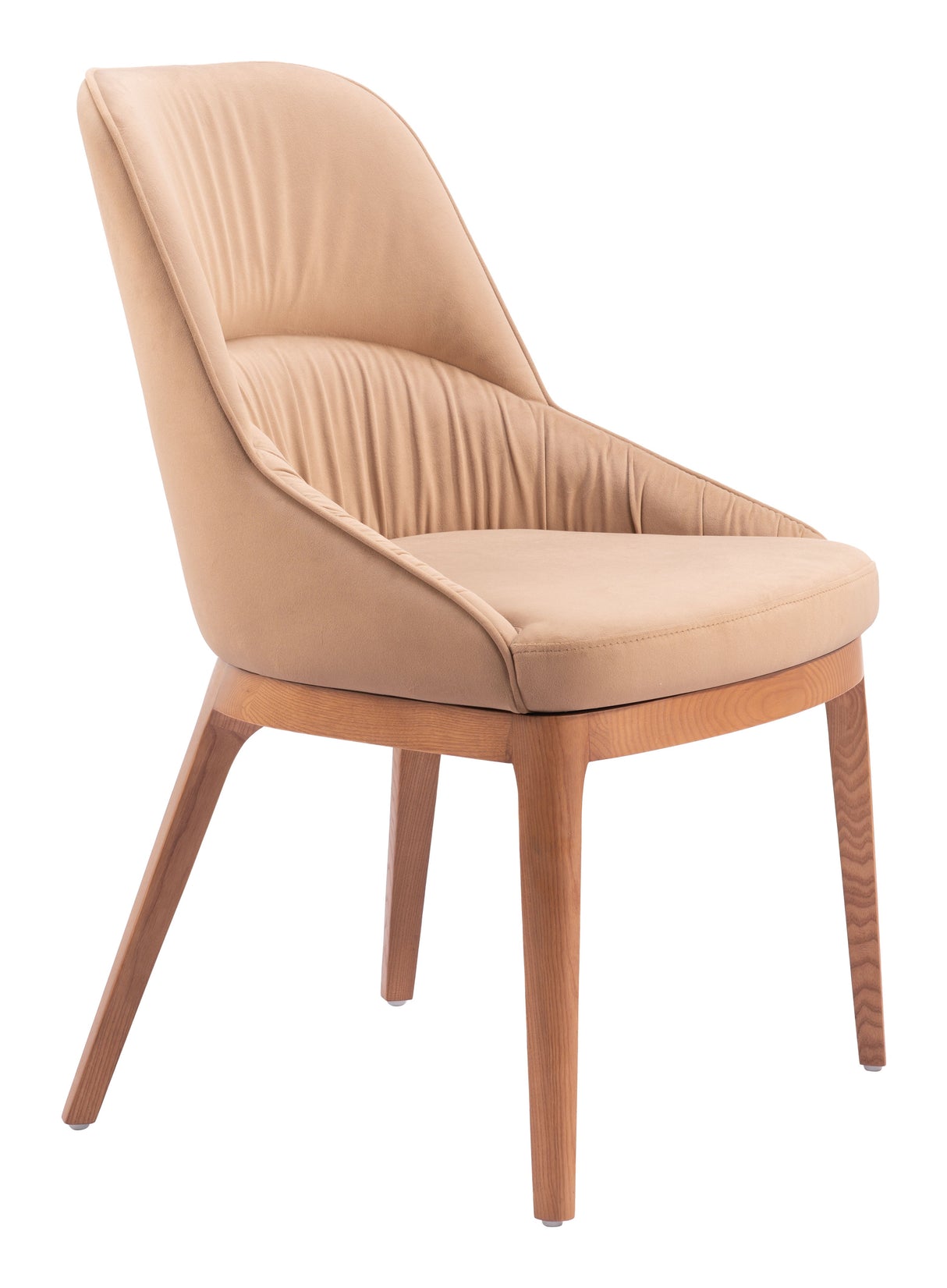 Ayr Tan Dining Chair (Set of 2) by Zuomod at Eve Furniture