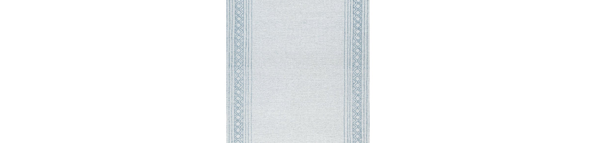 Azelhurst Blue/Ivory/Gray Large Rug by Ashley at Eve Furniture