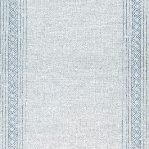 Azelhurst Blue/Ivory/Gray Large Rug by Ashley at Eve Furniture