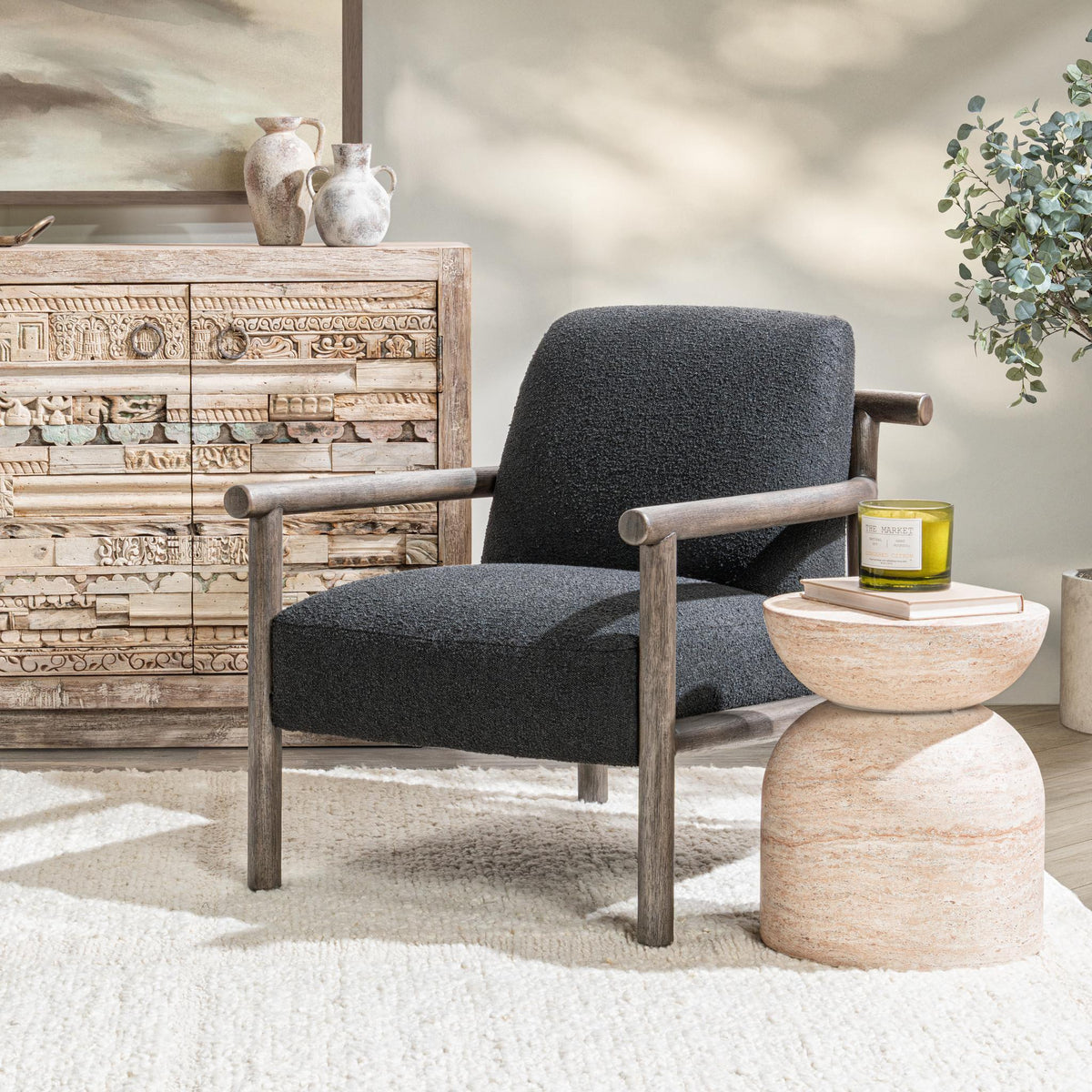 Azoria Accent Chair by Classic Home at Eve Furniture