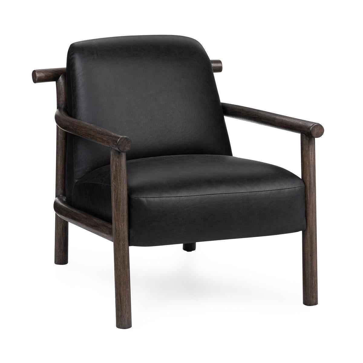Azoria Black Accent Chair by Classic Home at Eve Furniture