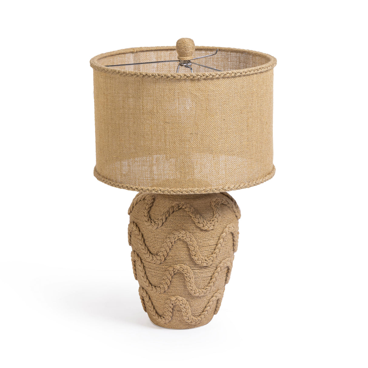 Baha Natural Bamboo Jute Table Lamp by TOV Furniture at Eve Furniture