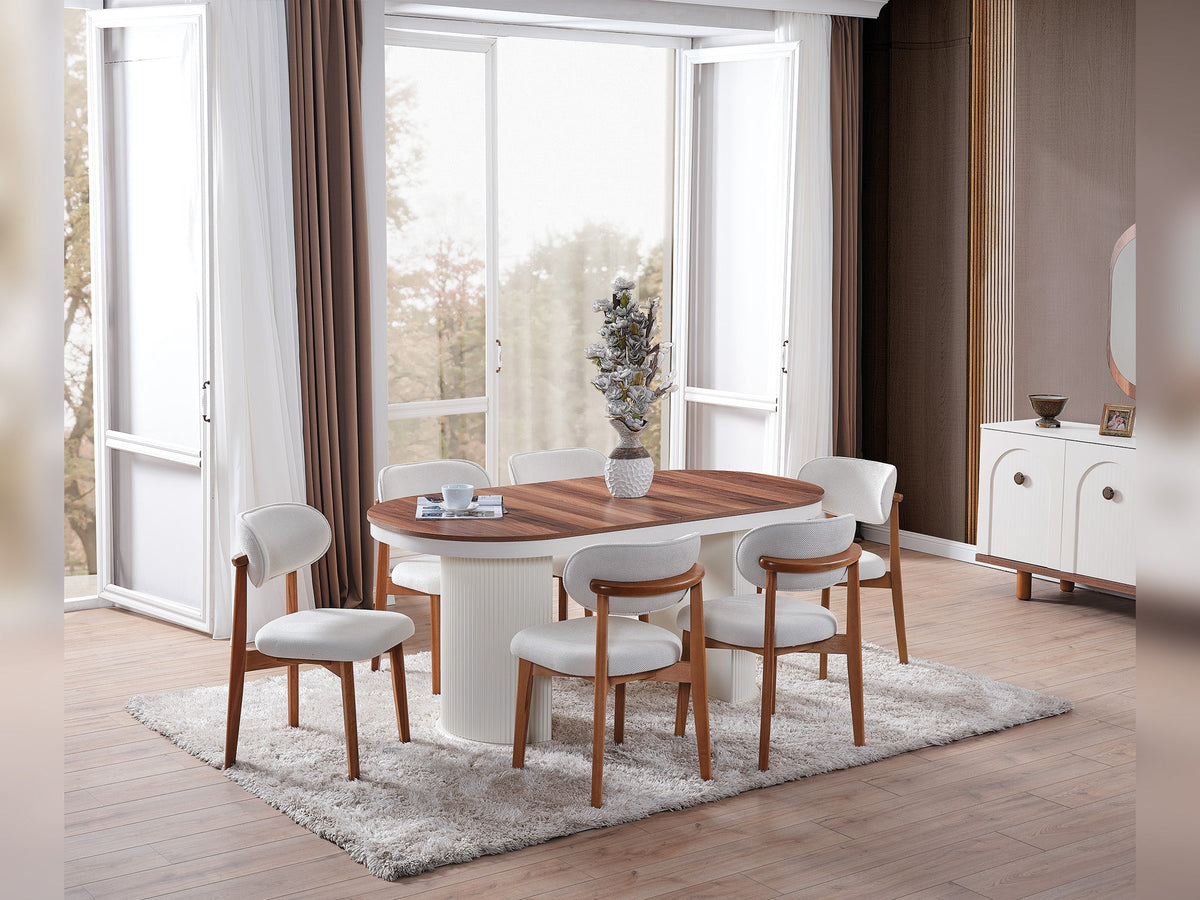 Bahama Dining Table by Furnia at Eve Furniture