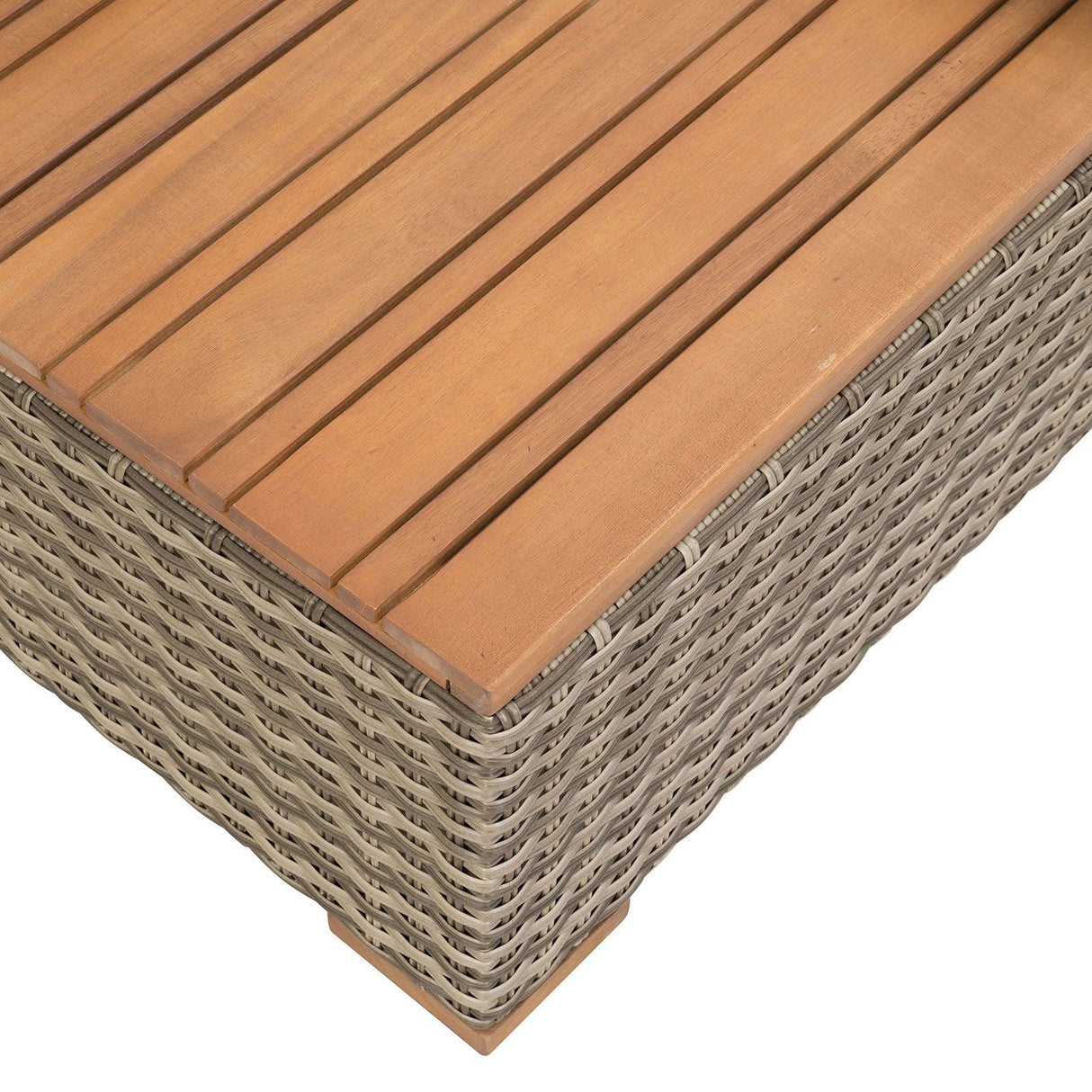 Bahia Tobago Brown/Dark Gray Reclining Chaise Lounge by Furniture of America at Eve Furniture