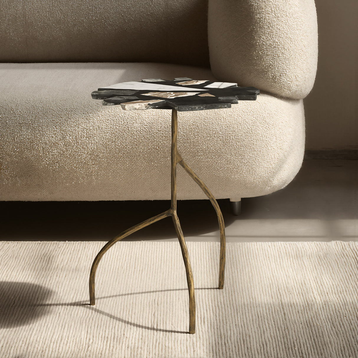 Baia Multicolor Side Table by Zuomod at Eve Furniture