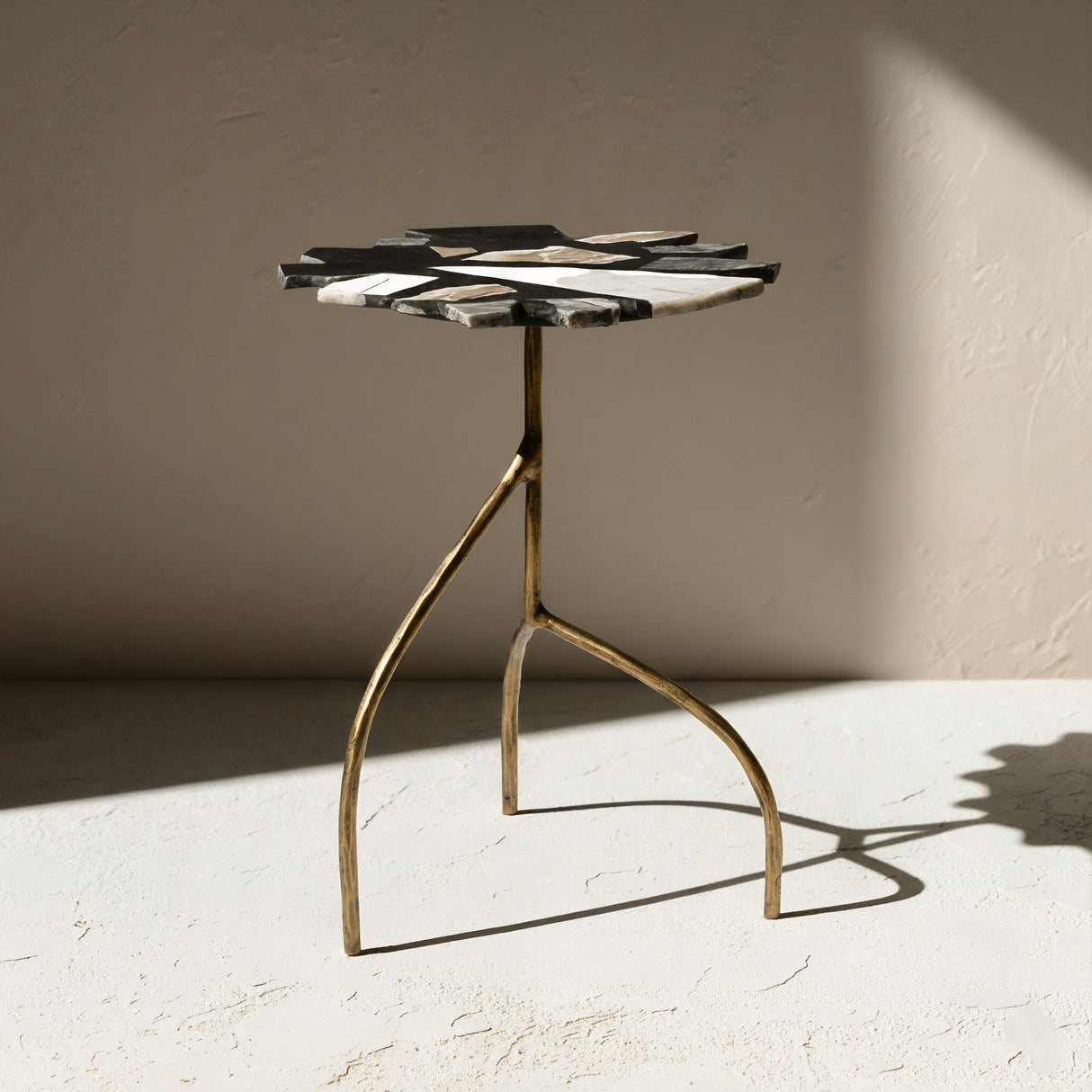 Baia Multicolor Side Table by Zuomod at Eve Furniture