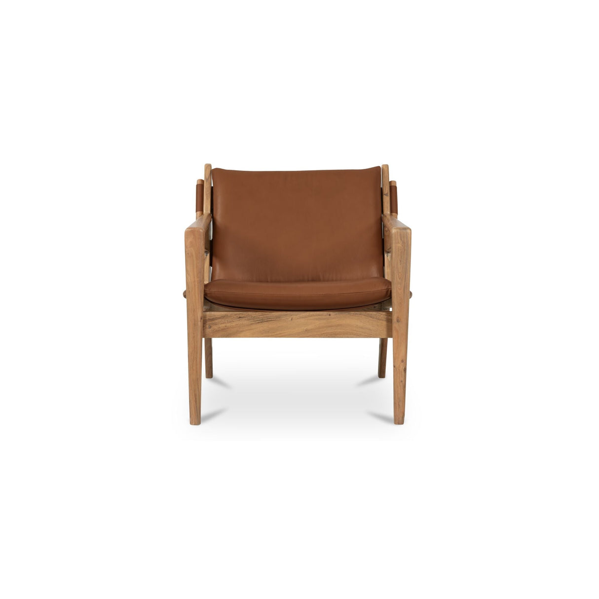 Baker Brown Accent Chair by Moe's Home at Eve Furniture
