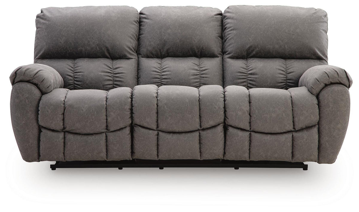 Bakerstein Galaxy Power Reclining Sofa by Ashley at Eve Furniture