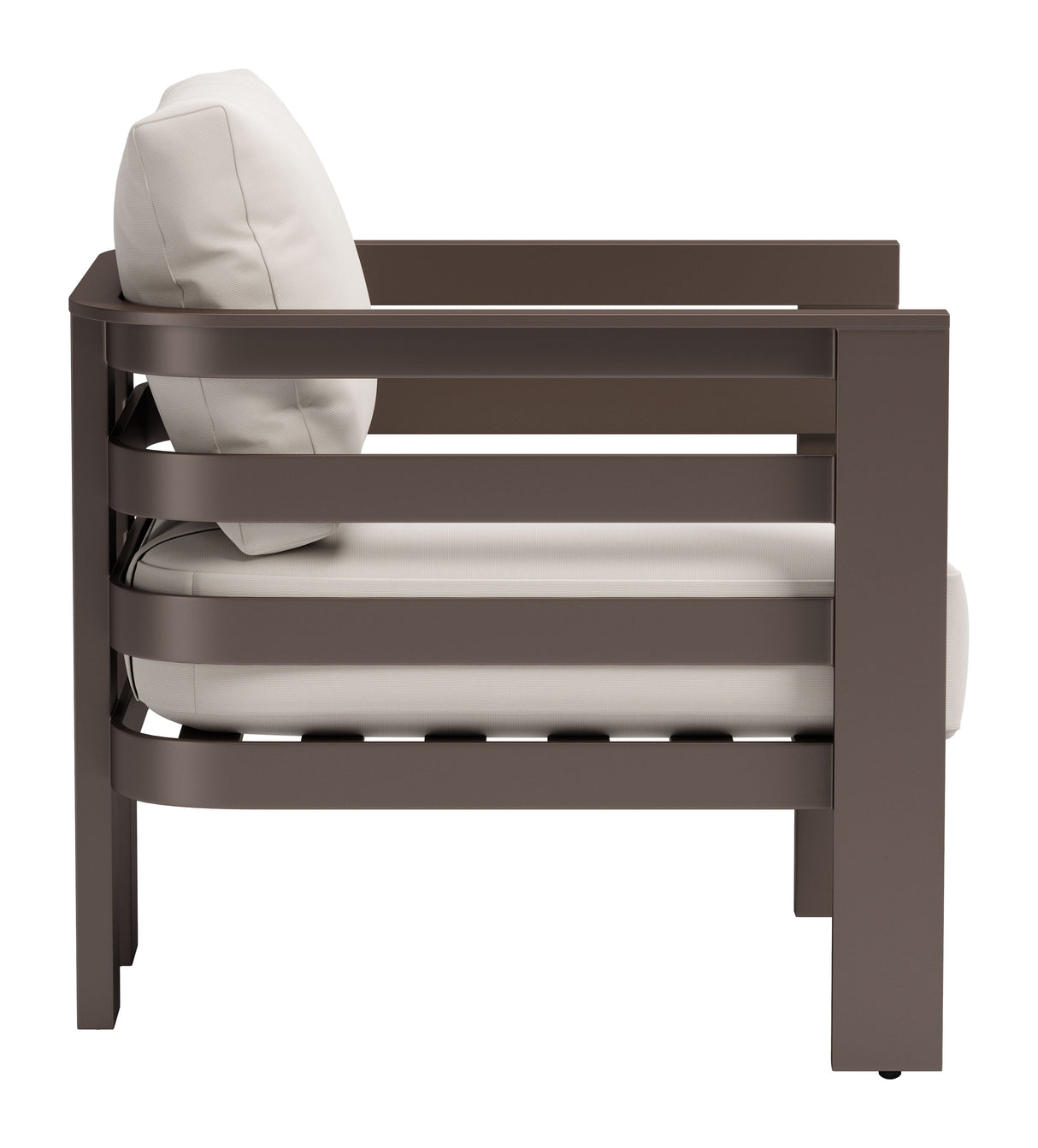 Bal Harbor White Outdoor Armchair by Zuomod at Eve Furniture