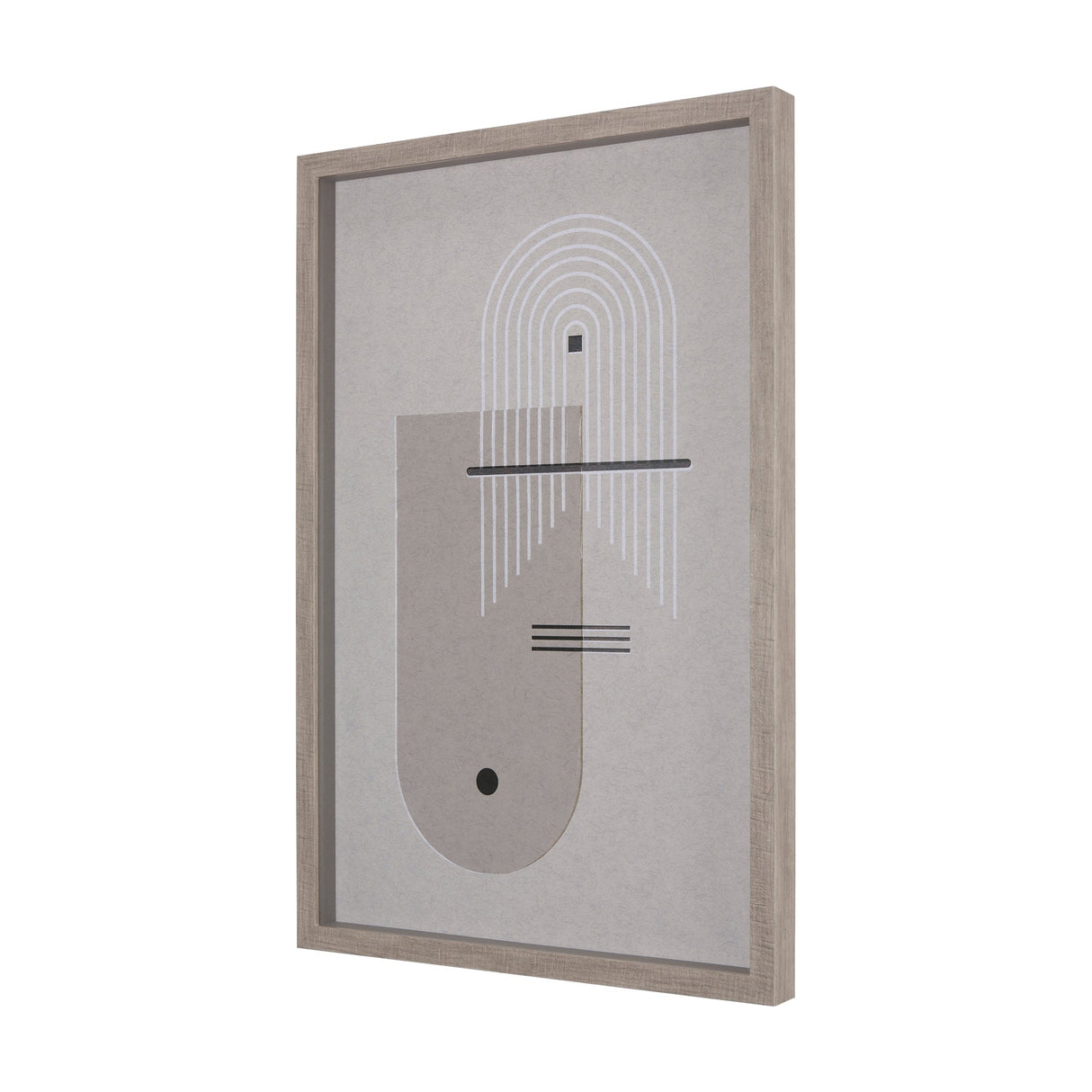 Balance I by Mercana Studio a Hand Embellished Textured Framed Art Print Matted under Glass by Mercana at Eve Furniture