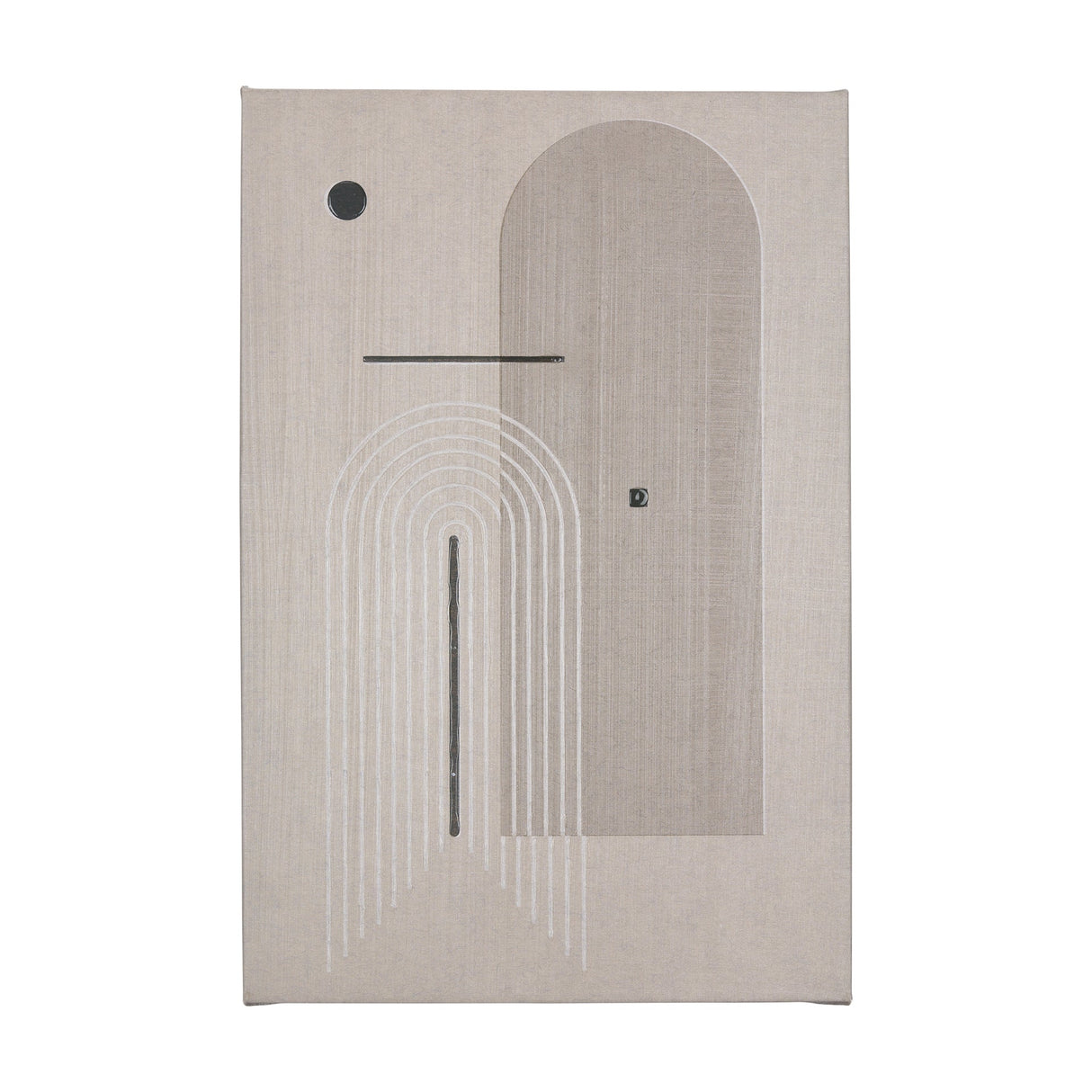 Balance II by Mercana Studio a Hand Embellished Textured Canvas by Mercana at Eve Furniture