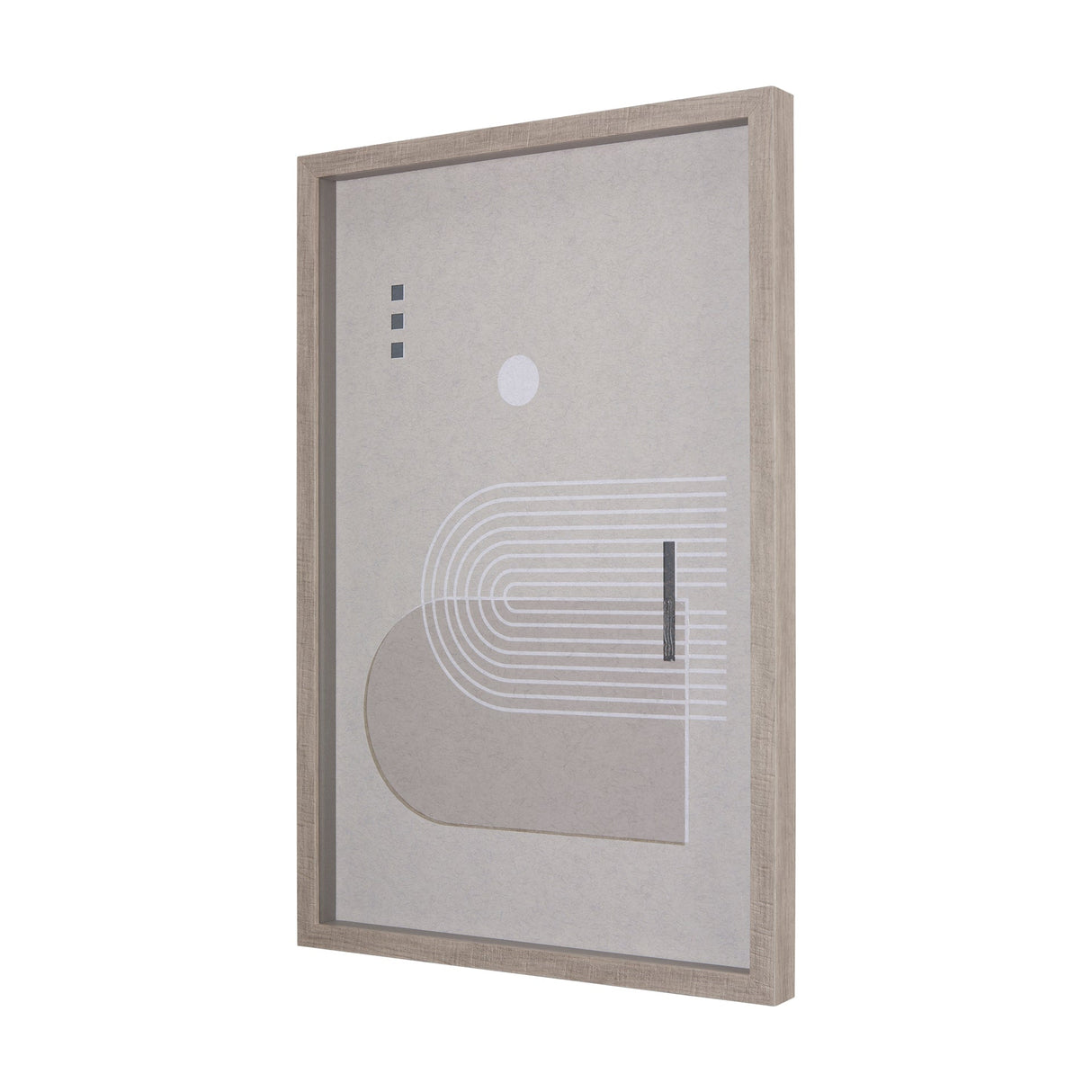 Balance IV by Mercana Studio a Hand Embellished Textured Framed Art Print Matted under Glass by Mercana at Eve Furniture