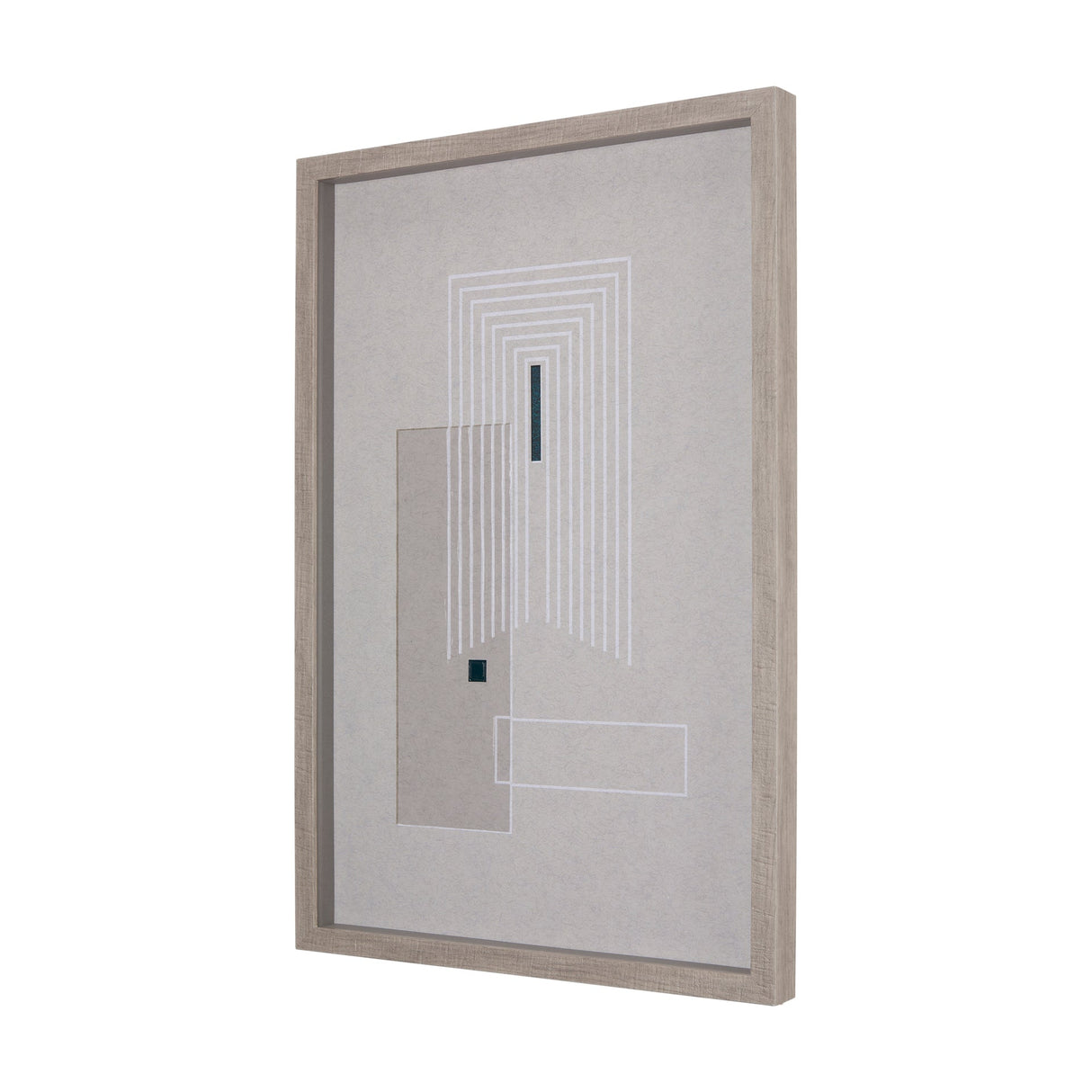 Balance V by Mercana Studio a Hand Embellished Textured Framed Art Print Matted under Glass by Mercana at Eve Furniture