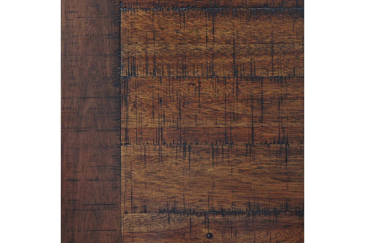 Baldridge Rustic Brown Home Office Desk by Ashley at Eve Furniture