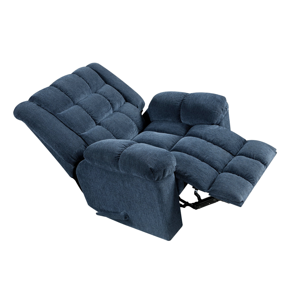 Baldwin Blue Rocker Reclining Chair
