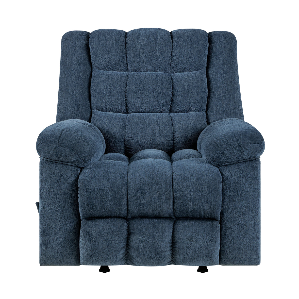 Baldwin Blue Rocker Reclining Chair
