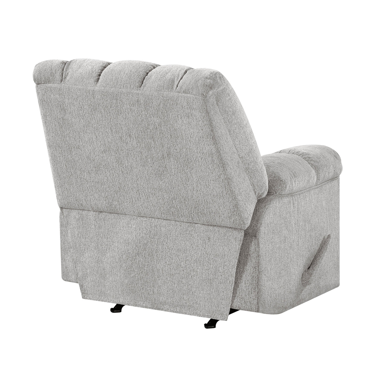 Baldwin Light Gray Rocker Reclining Chair
