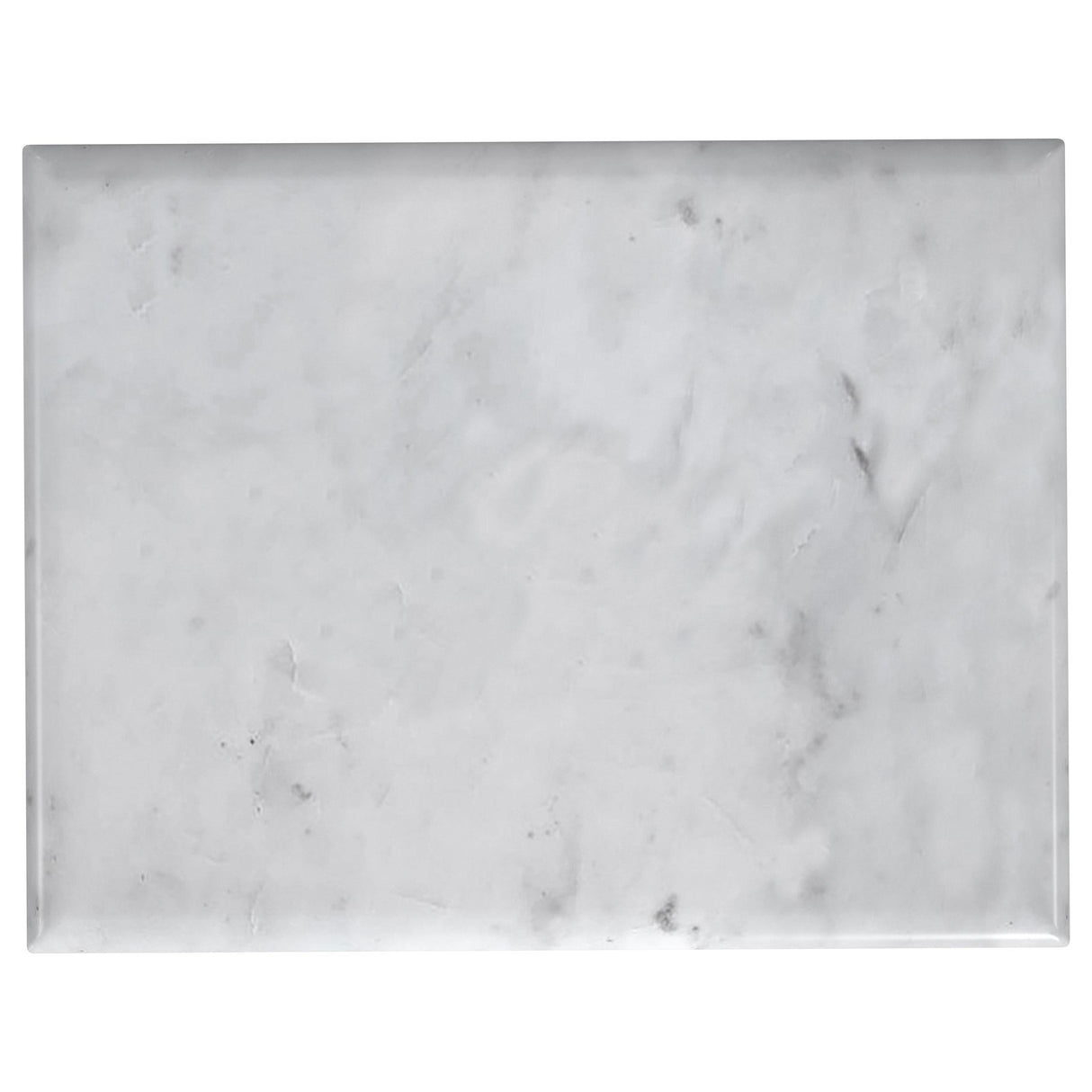 Baldwin White and Gold Rectangular Marble Top Side Table by Coaster at Eve Furniture