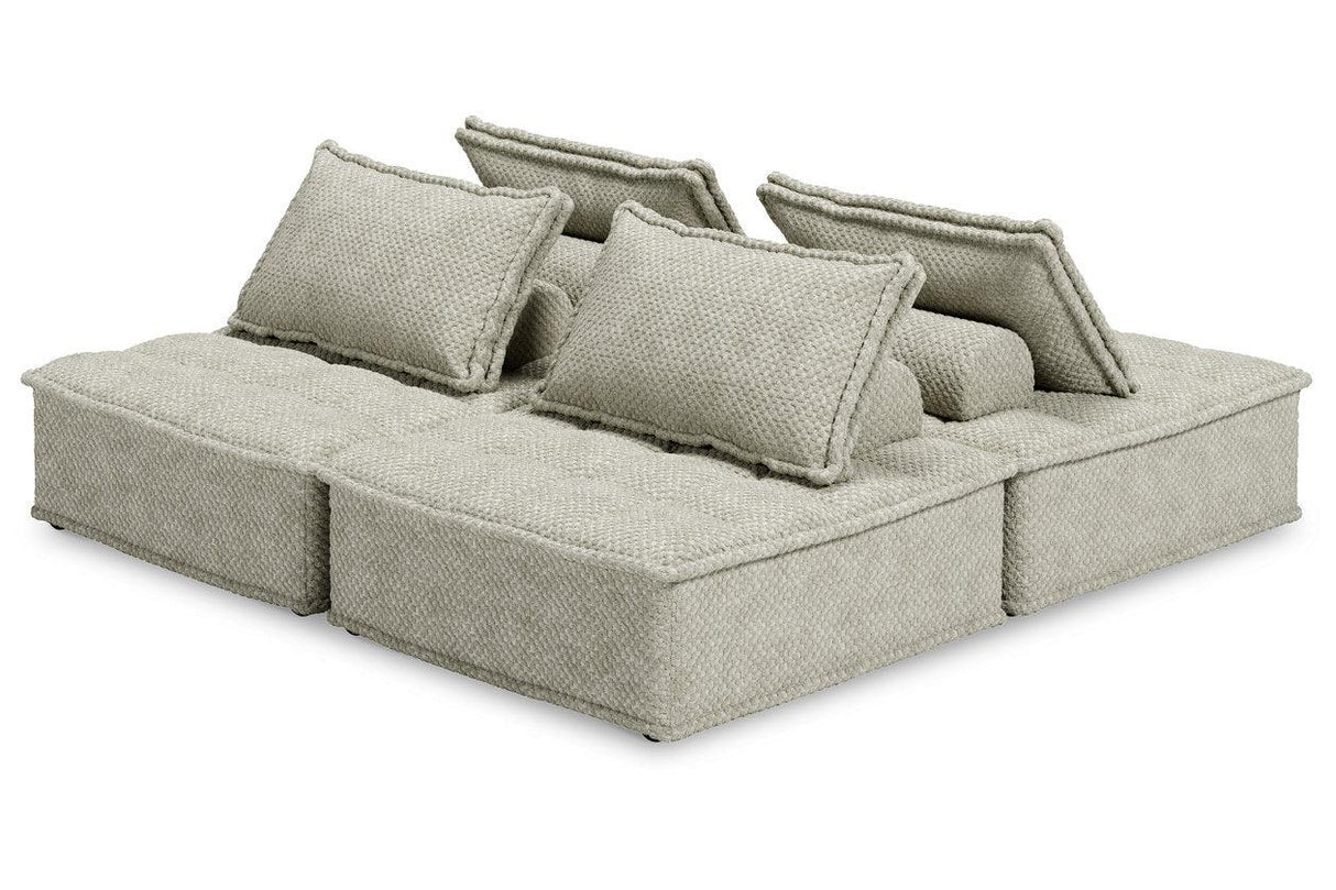 Bales Taupe 4-Piece Modular Seating by Ashley at Eve Furniture