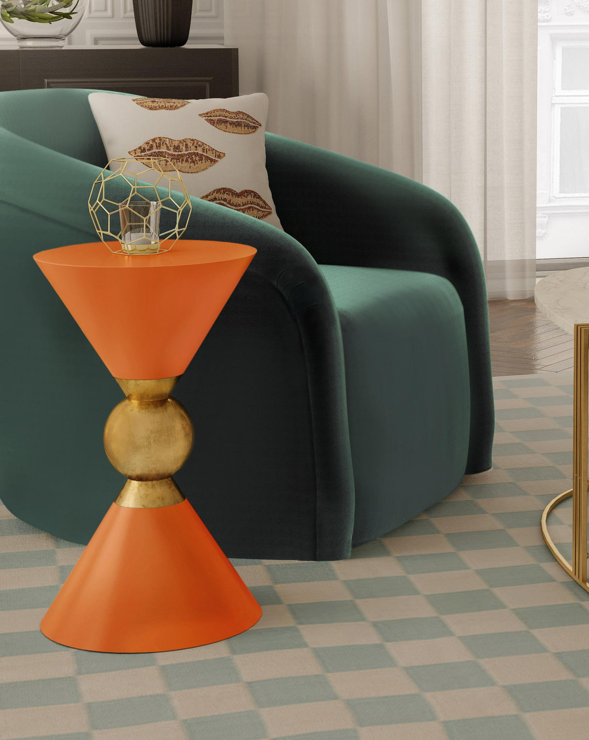 Balhi Side Table by TOV Furniture at Eve Furniture