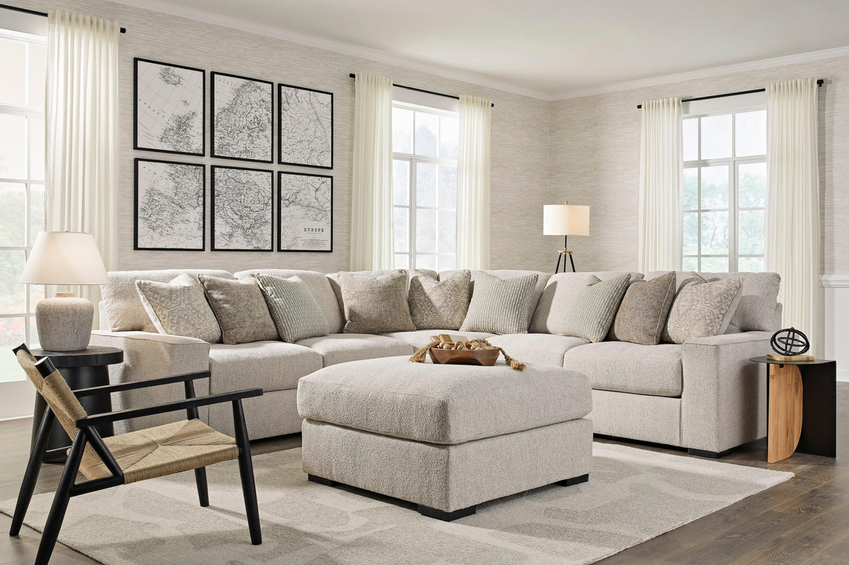 Ballyton Sand 3-Piece Sectional by Ashley at Eve Furniture