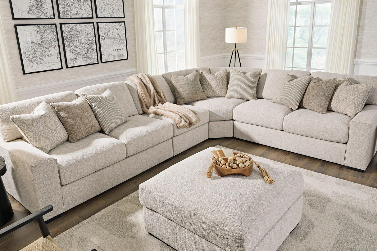Ballyton Sand 4-Piece Sectional by Ashley at Eve Furniture