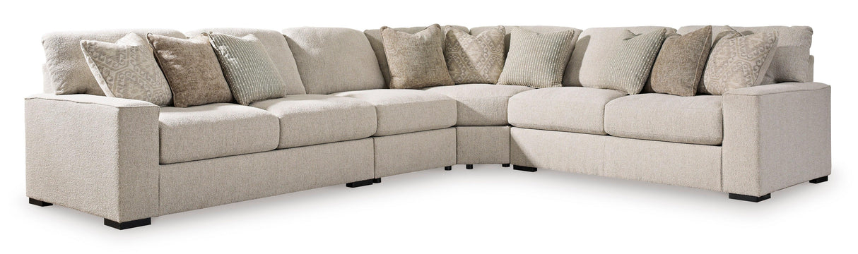 Ballyton Sand 4-Piece Sectional by Ashley at Eve Furniture
