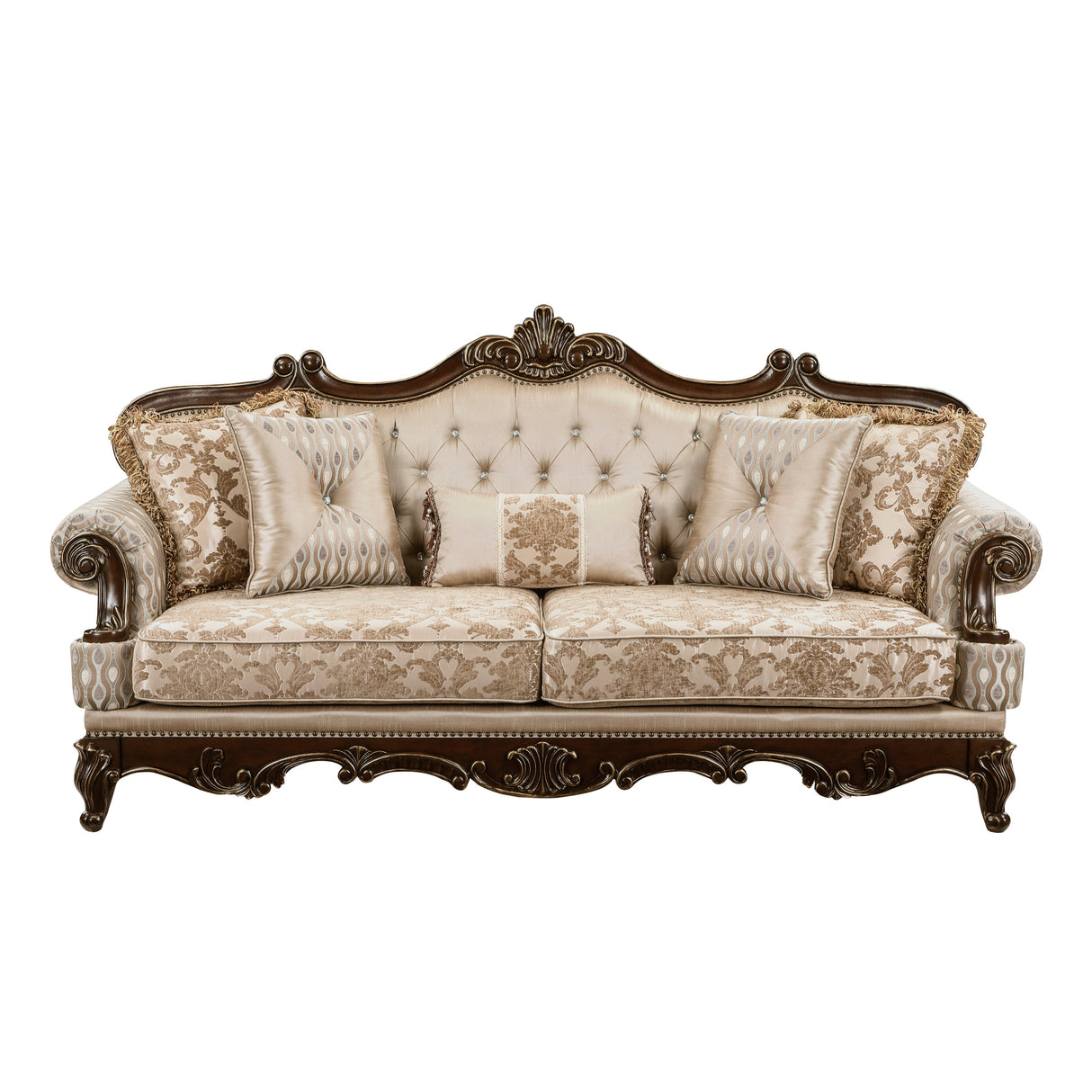 Balthasar Brown Living Room Set by Homelegance at Eve Furniture