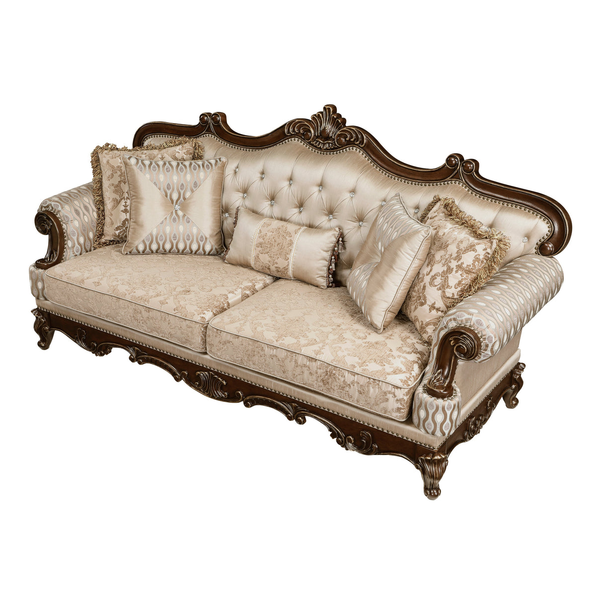 Balthasar Brown Living Room Set by Homelegance at Eve Furniture