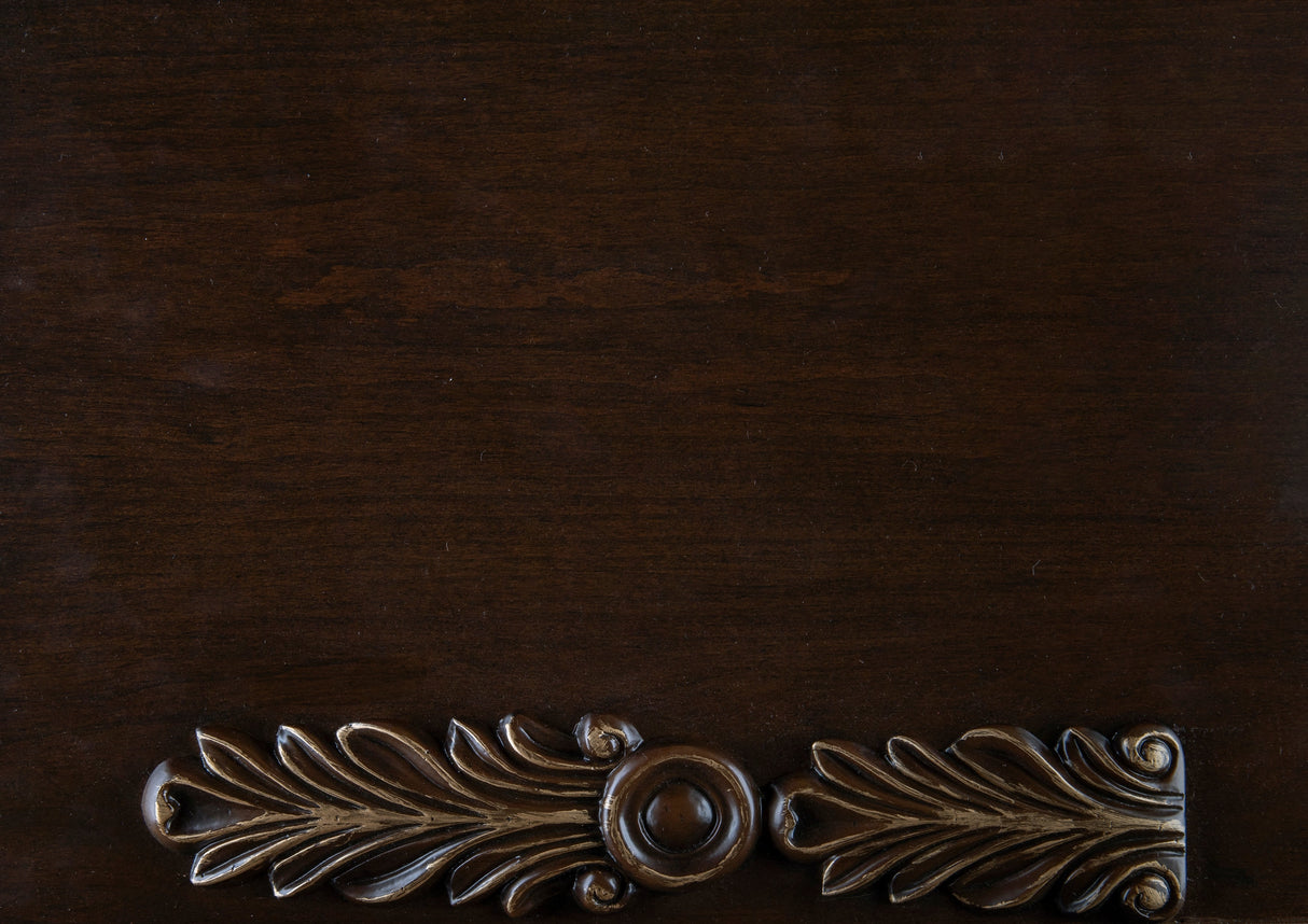 Balthasar Brown Sofa Table by Homelegance at Eve Furniture