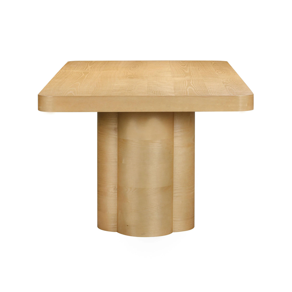 Bambi Ash 90" Rectangular Dining Table by TOV Furniture at Eve Furniture