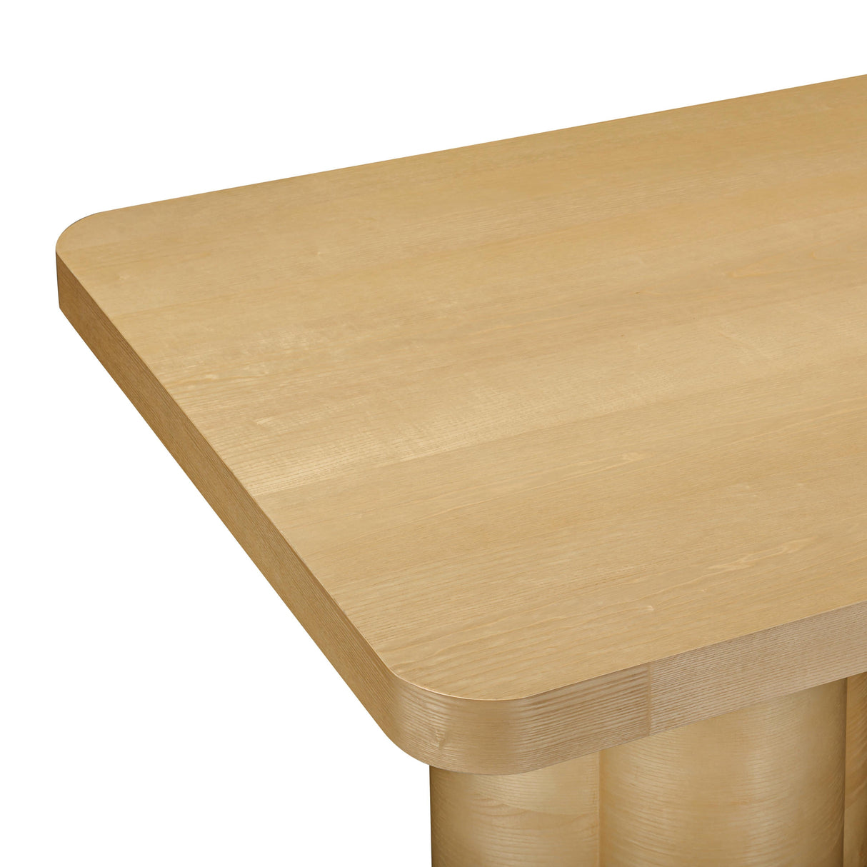 Bambi Ash 90" Rectangular Dining Table by TOV Furniture at Eve Furniture