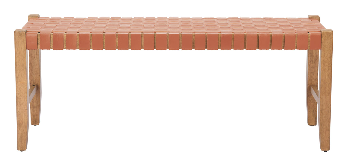 Bandani Tan Bench by Zuomod at Eve Furniture