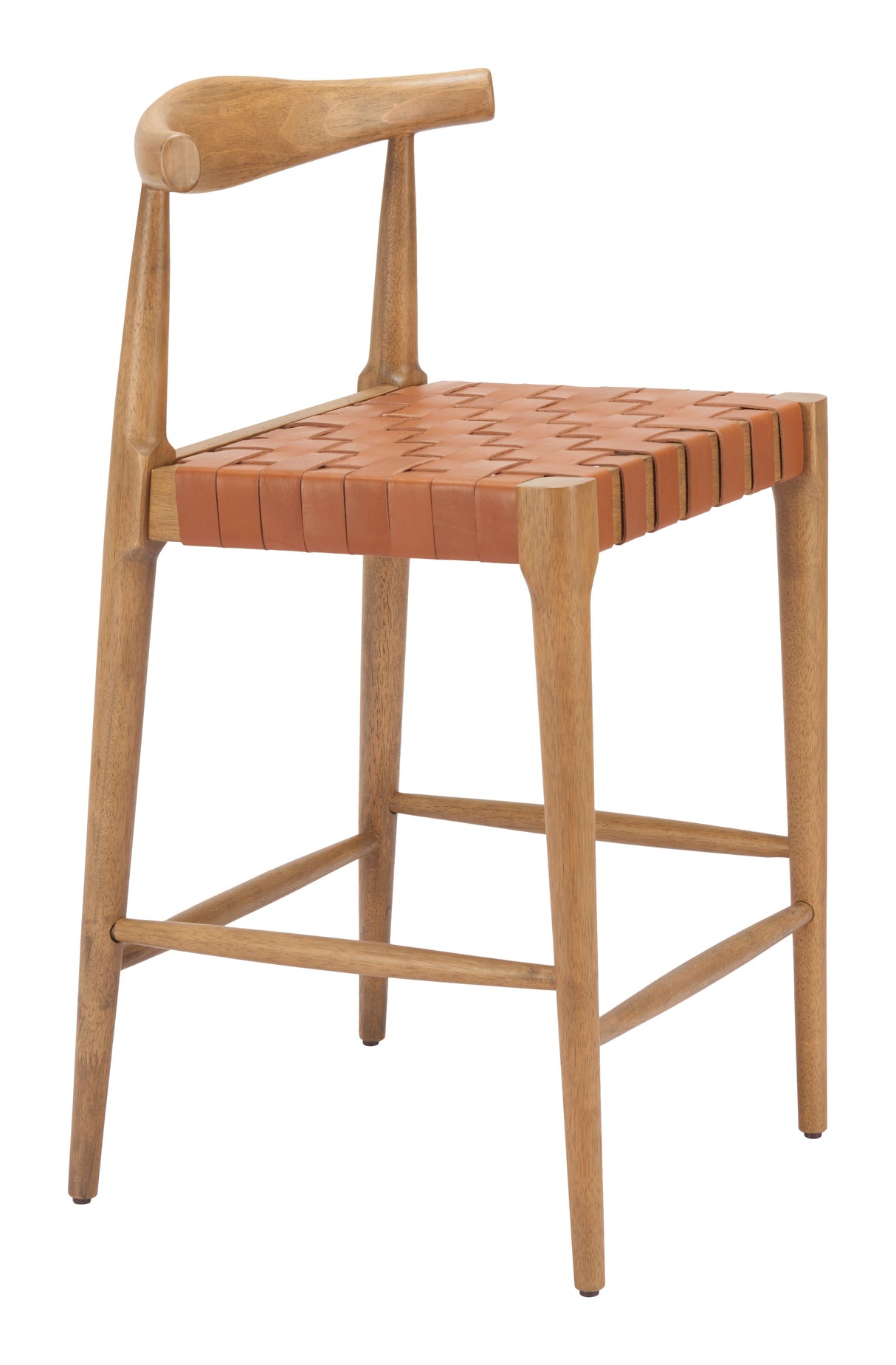 Bandani Tan Counter Stool by Zuomod at Eve Furniture