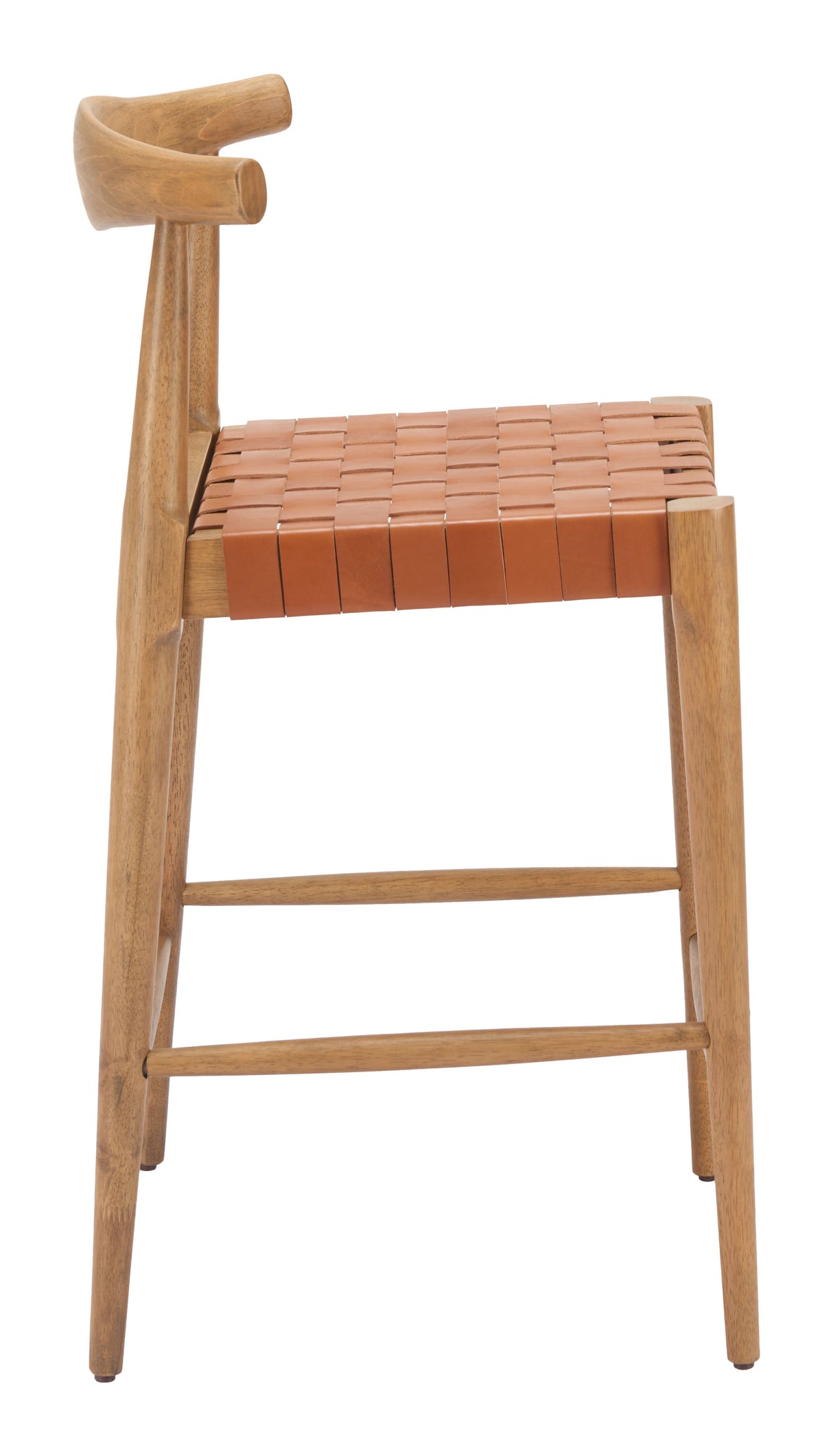 Bandani Tan Counter Stool by Zuomod at Eve Furniture