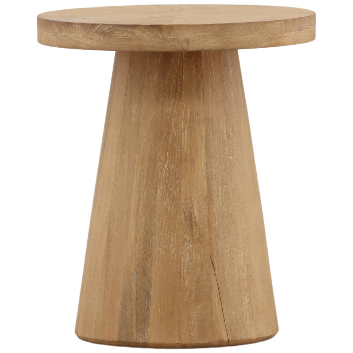 Banley Side Table, Light Natural by Dovetail at Eve Furniture
