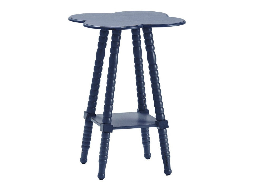Bar Harbor Blue Accent Table by Crestview at Eve Furniture
