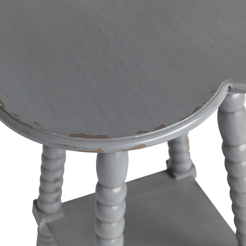 Bar Harbor Gray Accent Table by Crestview at Eve Furniture