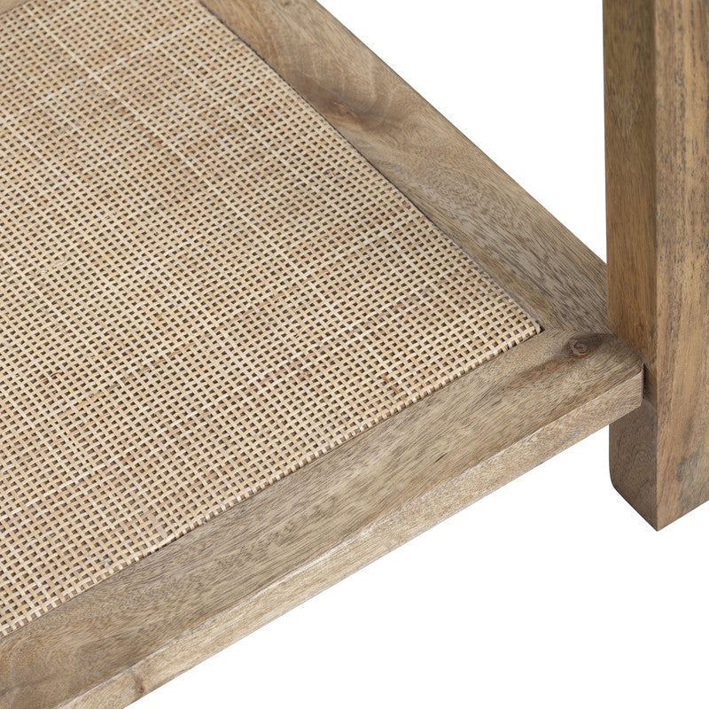 Barbados Brown Side Table by Crestview at Eve Furniture