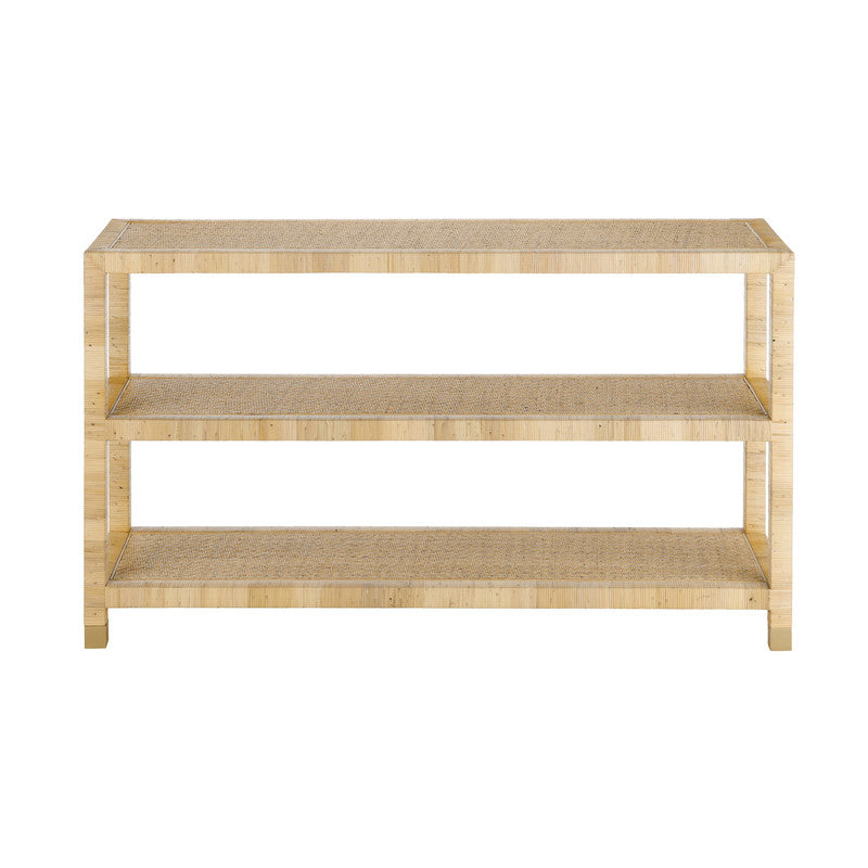 Barbados Natural Console Table by Crestview at Eve Furniture