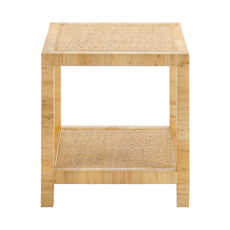 Barbados Natural End Table by Crestview at Eve Furniture
