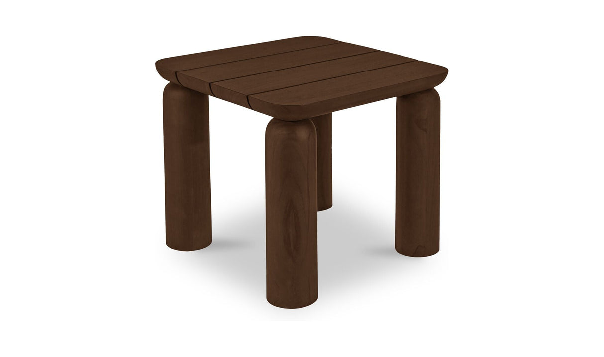 Barclay Outdoor Side Table Brown by Moe's Home at Eve Furniture
