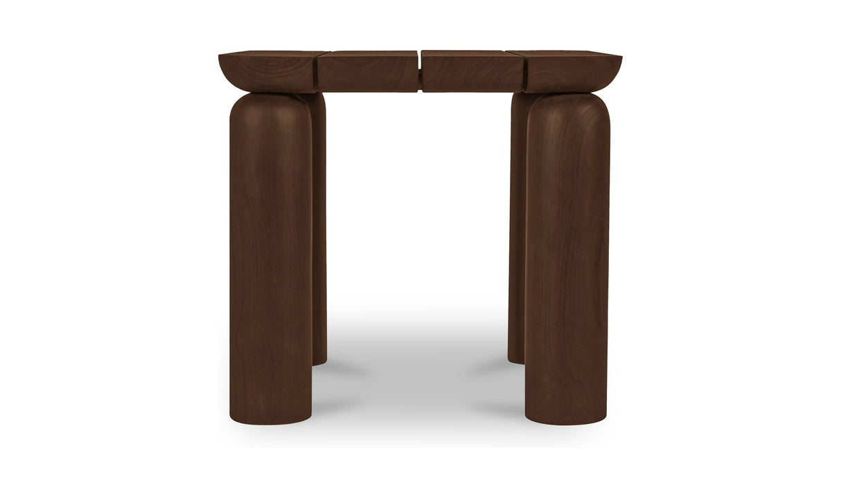 Barclay Outdoor Side Table Brown by Moe's Home at Eve Furniture